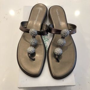 Athena Alexander Embellished Sandals